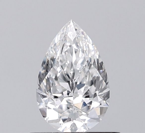 0.61 carat D-VVS1 Natūralus Pear Deimantas (1)