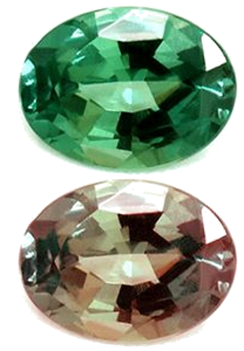 0.35 carat GREEN Oval Alexandrite (1)