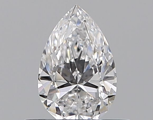 0.4 carat D-VS1 Natūralus Pear Deimantas (1)