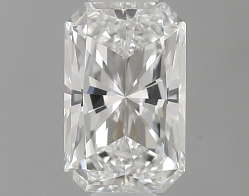 0.6 carat F-VVS2 Natūralus Radiant Deimantas (1)