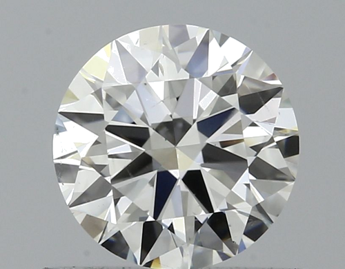 0.55 carat G-SI1 Excellent cut Natūralus Round Deimantas (1)