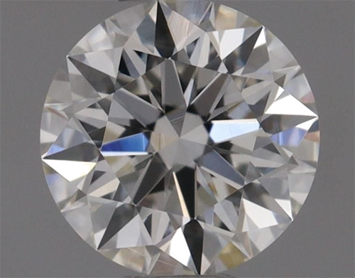 0.42 carat H-VVS1 Excellent cut Natūralus Round Deimantas (1)