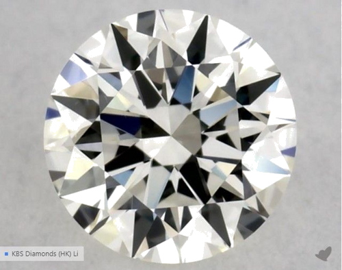 0.3 carat J-VS2 Excellent cut Natūralus Round Deimantas (1)
