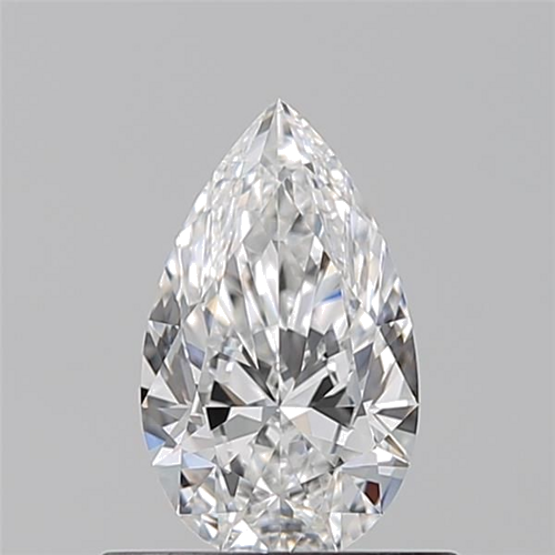0.52 carat E-VVS1 Natūralus Pear Deimantas (1)