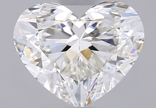 0.9 carat I-VS1 Natūralus Heart Deimantas (1)