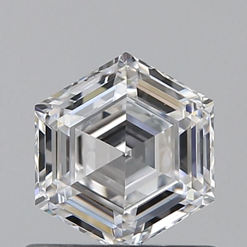 0.6 carat D-VS1 Natūralus Hexagonal Deimantas (1)