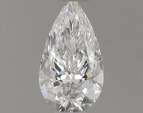 0.4 carat E-VS1 Natūralus Pear Deimantas (1)