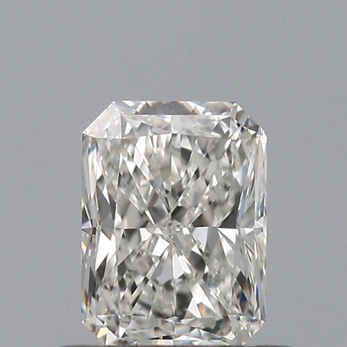 0.52 carat H-VVS1 Natūralus Radiant Deimantas (1)