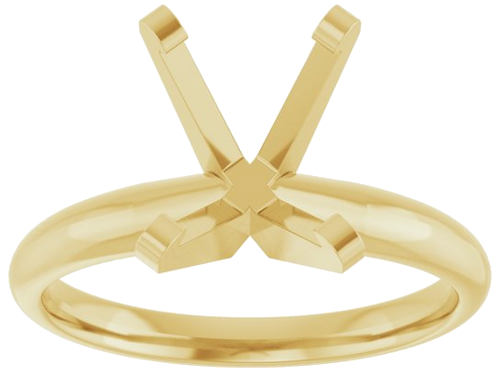 Sužadėtuvių Žiedas „Solitaire“ 14k yellow gold Oval 10mm x 8mm (3)