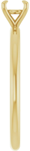Sužadėtuvių Žiedas „Claw-Prong Solitaire“ 14k yellow gold Round 4.8mm (4)