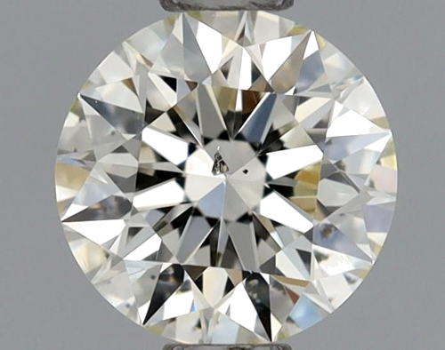 0.54 carat K-SI2 Excellent cut Natūralus Round Deimantas (1)