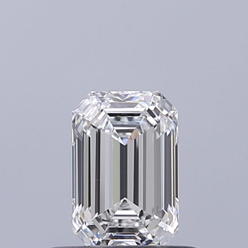 0.5 carat E-VVS1 Natūralus Emerald Deimantas (1)