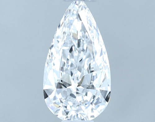 0.4 carat D-VS1 Natūralus Pear Deimantas (1)