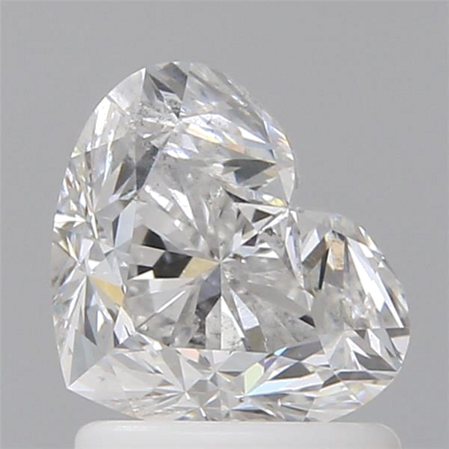 1.5 carat E-SI2 Natūralus Heart Deimantas (1)