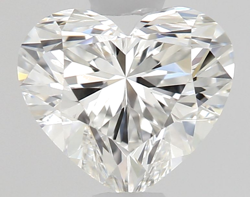 0.53 carat F-VS1 Natūralus Heart Deimantas (1)