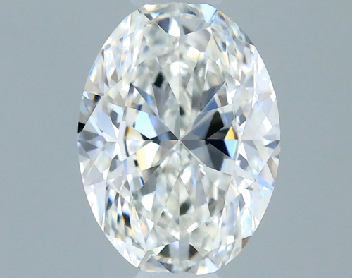 0.4 carat F-VVS1 Natūralus Oval Deimantas (1)