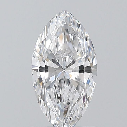 1.0 carat D-SI1 Natūralus Marquise Deimantas (1)