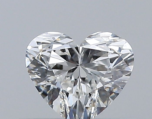 0.31 carat G-IF Natūralus Heart Deimantas (1)