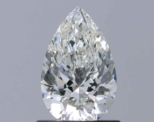 0.9 carat I-VS1 Natūralus Pear Deimantas (1)