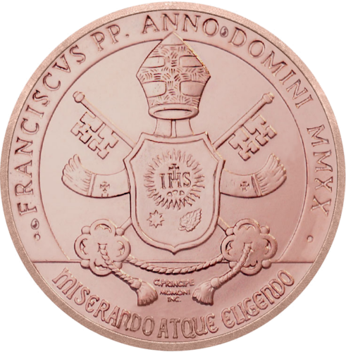 2020 Vatikanas Mikelandželo Pieta 10 eurų moneta (2)