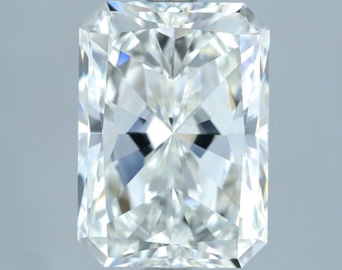 3.51 carat I-VVS1 Natūralus Radiant Deimantas (1)