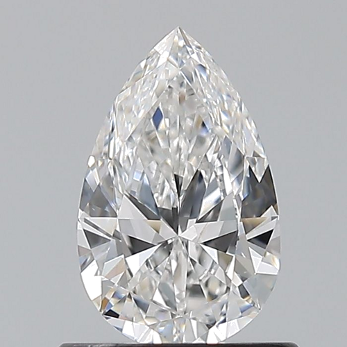 0.7 carat E-SI1 Natūralus Pear Deimantas (1)