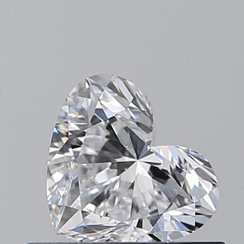 0.5 carat D-SI1 Natūralus Heart Deimantas (1)