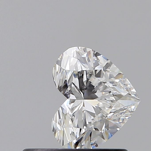 0.55 carat D-VS1 Natūralus Heart Deimantas (1)