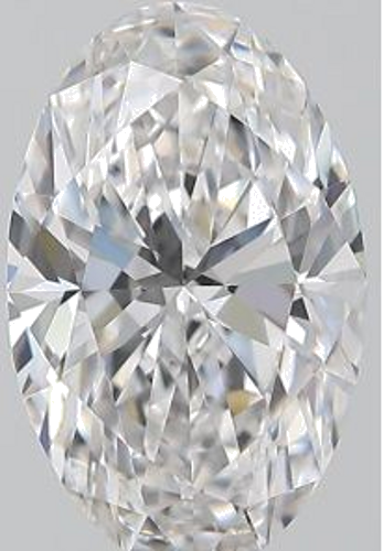 1.4 carat D-VS1 Natūralus Oval Deimantas (1)