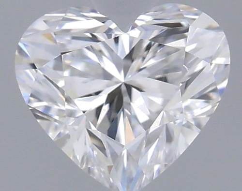 0.3 carat D-VS2 Natūralus Heart Deimantas (1)