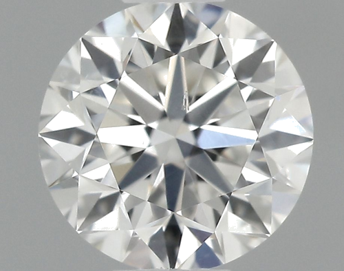 0.51 carat F-SI1 Very Good cut Natūralus Round Deimantas (1)