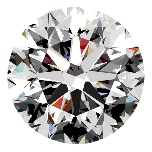0.3 carat E-VS1 Very Good cut Natūralus Round Deimantas (1)
