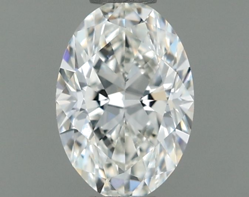 0.5 carat I-VS1 Natūralus Oval Deimantas (1)