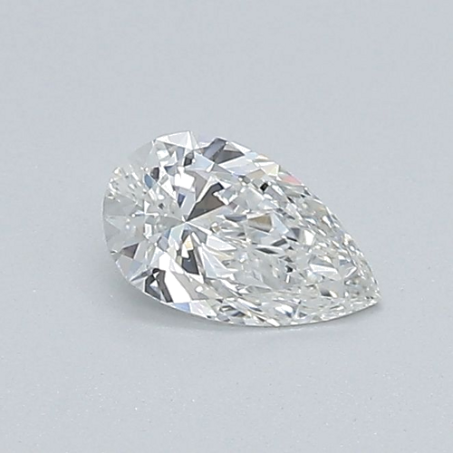 0.3 carat G-VS2 Natūralus Pear Deimantas (1)