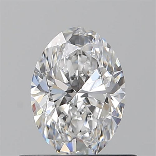 0.6 carat D-VVS1 Natūralus Oval Deimantas (1)