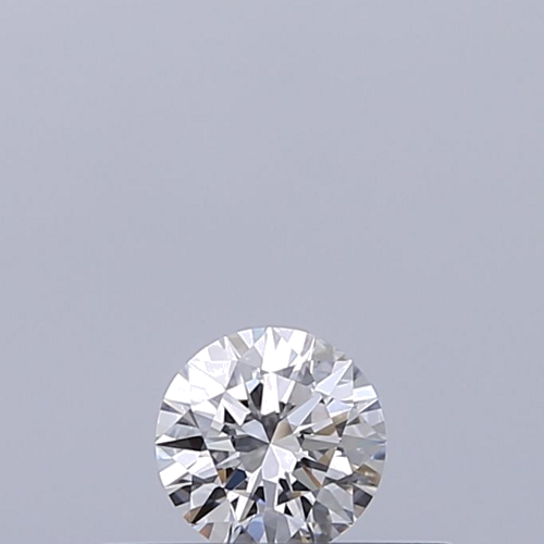 0.18 carat D-VVS1 Excellent cut Natūralus Round Deimantas (1)