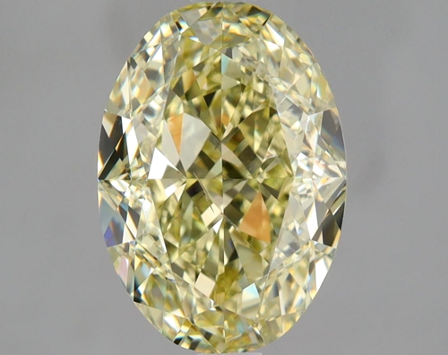 3.01 carat Fancy Brownish Greenish Yellow-SI1 Natūralus Oval Deimantas (1)