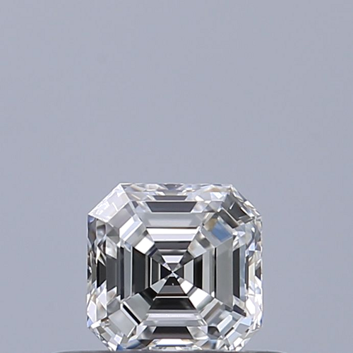 0.33 carat D-IF Natūralus Asscher Deimantas (1)