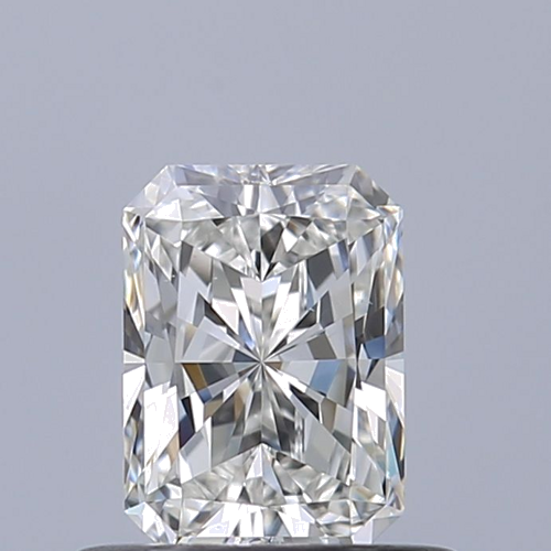 0.5 carat G-VS2 Natūralus Radiant Deimantas (1)