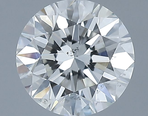0.9 carat I-SI1 Excellent cut Natūralus Round Deimantas (1)