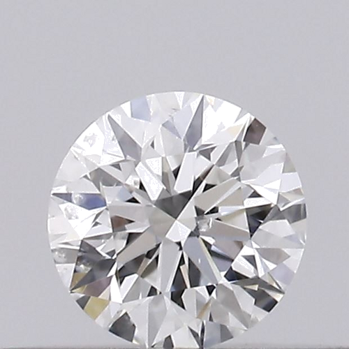 0.19 carat F-SI2 Excellent cut Natūralus Round Deimantas (1)