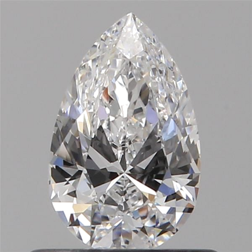 0.52 carat D-VS1 Natūralus Pear Deimantas (1)