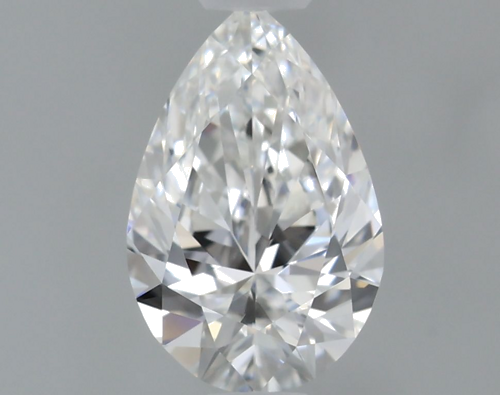 0.3 carat F-VVS1 Natūralus Pear Deimantas (1)