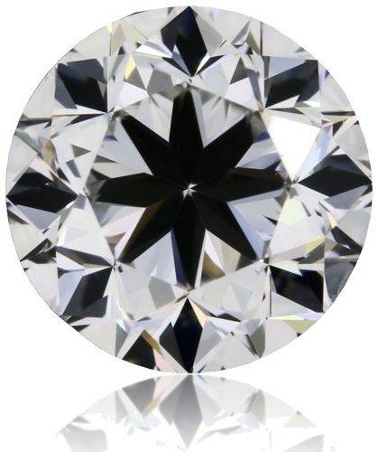 1.01 carat H-VS2 GD cut Natūralus Round Deimantas (1)