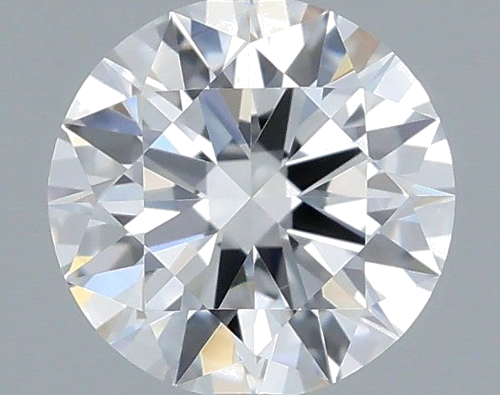 0.53 carat D-VVS2 Excellent cut Natūralus Round Deimantas (1)