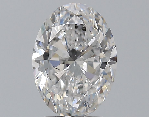 2.2 carat D-SI1 Natūralus Oval Deimantas (1)