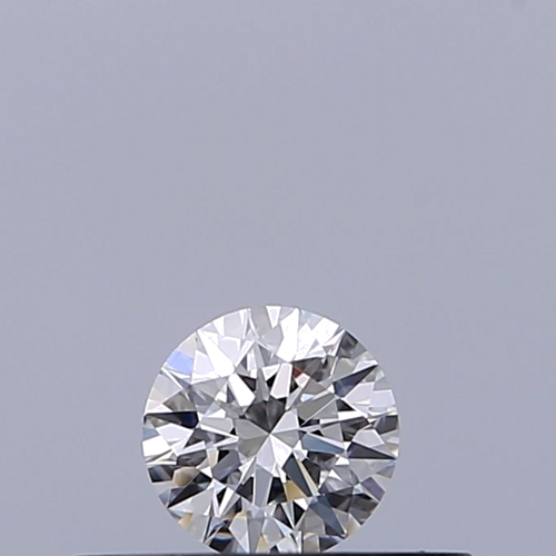 0.19 carat F-VVS2 Excellent cut Natūralus Round Deimantas (1)