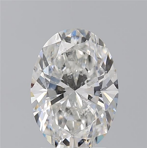 2.03 carat G-SI2 Natūralus Oval Deimantas (1)