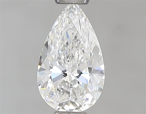 0.4 carat E-VS1 Natūralus Pear Deimantas (1)