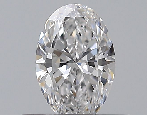 0.35 carat D-VVS1 Natūralus Oval Deimantas (1)